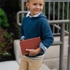 Hope & Henry Boys'  Long Sleeve Kanga Sweater Hoodie, Kids - 2 of 4