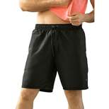 Leo  Men’s Sports Short with Anti-fluid Coating and Functional Pockets -
