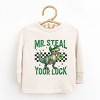 The Juniper Shop Mr. Steal Your Luck Dinosaur Toddler Long Sleeve Tee - 2 of 4