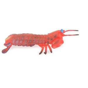 Mantis Shrimp, Marine Crustaceans, Museum Quality, Hand Painted, Rubber, Realistic Toy Figure, Model, Replica, Kids, Gift,  5 Inches.   CH1050 BB218 - 1 of 4