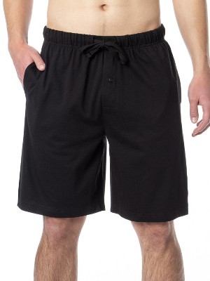 Intimo Men's Sleep Pajama Shorts Black : Target