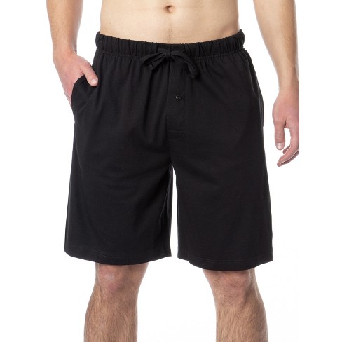Intimo Men's Sleep Pajama Shorts Black : Target