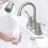 PAGED Bathroom Faucet Single Handle Bathroom Vanity Sink Faucet with Quality Aerator, Faucet for Bathroom Sink - 2 of 4
