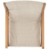 Osmond Linen Sling Chair - SFV9024 - Safavieh Couture - 4 of 4