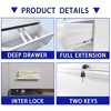 NicBex 3/4/5 Drawers Metal Vertical File Storage Cabinet with Lock for Home Office Letter/Legal/A4/F4 - 4 of 4