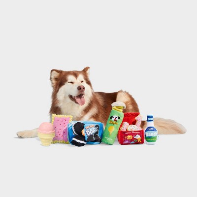BARK Junk Food Dog Toy Collection