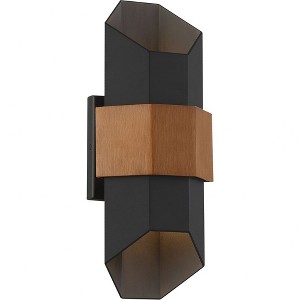 Quoizel Lighting Chasm 1 - Light Sconce in  Matte Black - 1 of 3