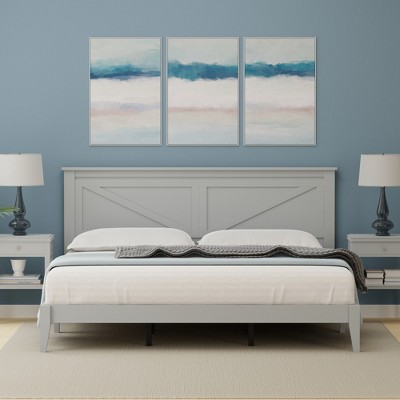 Glenwillow Home Farmhouse Solid Wood Platform Bed