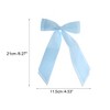 Unique Bargains Fashion Double Ribbon Hair Clips Hairdo Clip 2 Pcs - 4 of 4