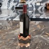 Nambe Copper Canyon Cooler Coaster, Double-Wall Insulation, Stylish Contemporary Copper Winery Accessory, 4.25" Durable Beverage Holder for Bottles - 3 of 4