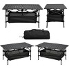 Racxily Folding Camping Table, Portable Roll-up Desk with Carbon Steel Square Tube, for Picnic /Beach/Party/BBQ - 2 of 4