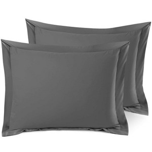 Nestl Soft Pillow Shams Set of 2, Double Brushed Microfiber Pillow Covers, Premium Pillow Shams With 1.5” Flange - 1 of 4