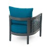 PAGED Patio Dining Chairs Modern Outdoor Chair with Waterproof Thick Cushion for Patio, Porch, Yard - 4 of 4