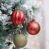 35pc Charming Set of Red and Gold Color Ornament Baubles, Christmas Tree Set| OrnamentallyYou - 4 of 4