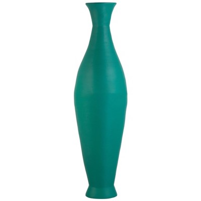 Modern Green Bamboo 43-inch Decorative Floor Vase