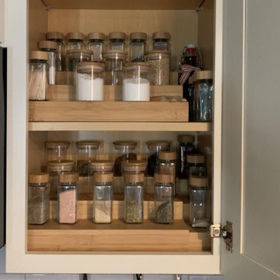 Bamboo Expandable Spice Rack Brown - Brightroom™ : Target
