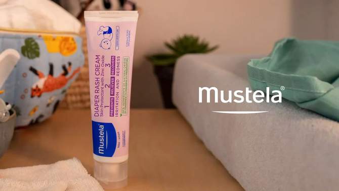 Mustela 2pk Fragrance Free Diaper Rash Cream - 7.6oz, 2 of 8, play video