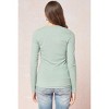 Women's Long Sleeve V-Neck Top - entro - image 2 of 3