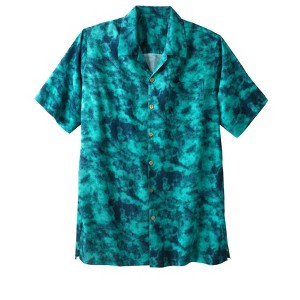 KingSize KS Island Printed Rayon Short-Sleeve Shirt - 1 of 4