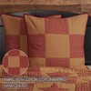 Ninepatch Star Quilted Euro Sham 26x26 VHC Brands - 3 of 4