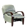 Set of 2 Alexandra Genuine Leather Manual Recliner| ART OF LIVING DESIGNS - 3 of 4