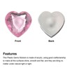 Unique Bargains Acrylic Flat Back Heart DIY Crafting Decor Jewelry Rhinestone 20 Pcs - 4 of 4