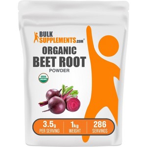 BulkSupplements Organic Beet Root Powder - 1 of 4