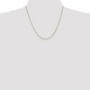 Black Bow Jewelry 1.25mm, 10k Yellow Gold, Box Chain Necklace - 2 of 4