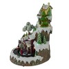 Northlight 17" LED Lighted and Animated Christmas Village with Moving Train - 4 of 4