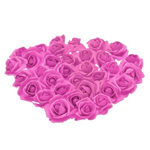 Unique Bargains Realistic Appearance Soft Texture Artificial Flower 100 Pcs - 1 of 4
