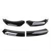 Car Front Bumper Lip Splitter Spoiler Side Skirts Kit Bumper Lip Wrap Splitter Automotive Air Dams Replacement For Most Vehicles Sedans - 3 of 4