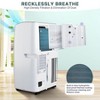 14,000 BTU 3-in-1 Portable Air Conditioner with Window Kit, Cools up to 750 Sq.Ft, Dehumidifier, Ultra Quiet, Remote Control, AC Unit For Living room - 3 of 4