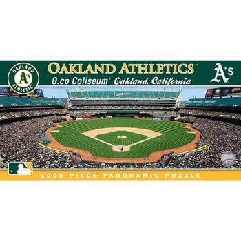MasterPieces Inc Oakland Athletics Stadium MLB 1000 Piece Panoramic Jigsaw Puzzle