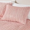 Gracie Mills Maelona Metallic Print Faux Fur Comforter Set - 3 of 4