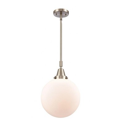 Beacon - 1 Light Stem Hung Mini Pendant In Industrial Style-14.13 Inches Tall and 10 Inches Wide