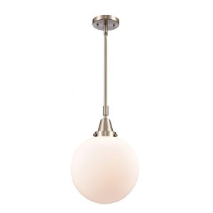 Beacon - 1 Light Stem Hung Mini Pendant In Industrial Style-14.13 Inches Tall and 10 Inches Wide - 1 of 1
