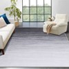 Modern Ombre Washable Rug Living Room Abstract Area Rug Low Pile Non-Shedding Soft Throw Rugs - 2 of 4