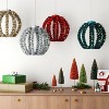 LED Christmas Hanging Tinsel Sphere with Warm White Lights - Wondershop™ - 2 of 3
