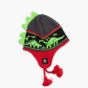 Turtle Fur Dr. Dino Earflap Beanie - Boys Winter Hat with Ear Flaps - 1 of 4