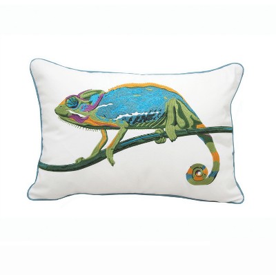 RightSide Designs Chameleon Indoor/Outdoor Throw Pillow