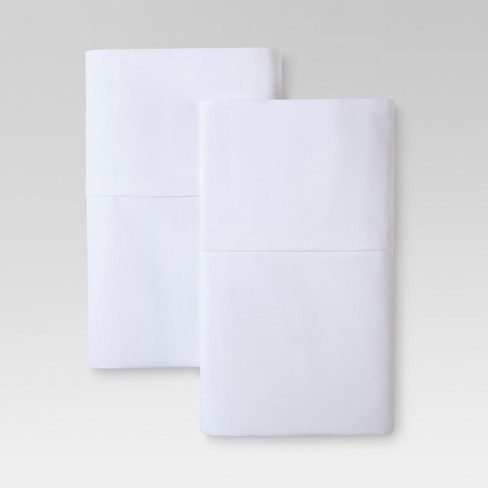 Standard 300 Thread Count Ultra Soft Pillowcase Set White