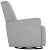 Evolur Holland Upholstered Plush Seating Glider Swivel Chair - 3 of 4