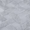 Unique Bargains Soft Plush Decorative Throw Solid Striped Pillow Covers 2 Pcs - 3 of 4