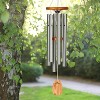 Woodstock Chimes Signature Collection, Woodstock Memorial Chime, 24'' Silver Wind Chime AGMU - image 2 of 4