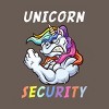 Women's Design By Humans Halloween Dad Mom Daughter Adult Costume - Unicorn Security By MINHMINH Racerback Tank Top - 2 of 3