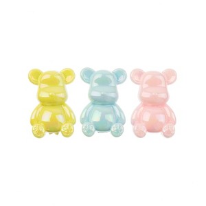 John Bead Super Cute Acrylic Bears Spring Mix Bead Kit, 3pcs - 1 of 3