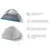 Outbound 8 Person 3 Season Easy Up Camping Dome Tent with Rainfly & Porch - 3 of 4