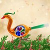 Christopher Radko 4.0 Inch Traditional Brites Bird W/Reflector Shiny Brite Tree Ornaments - 2 of 4