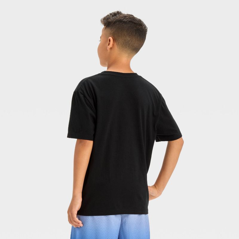Boys' Graphic Palm Tree T-Shirt - art class™ Black, 3 of 4