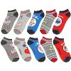 Nickelodeon Ren and Stimpy Cartoon Character Ankle Unisex No Show Socks - 2 of 3